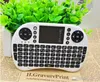 2017 Hot Sprzedaj Portable Mini Keyboard RII Mini I8 Bezprzewodowa klawiatura z TouchPad do PC Pad PC Google Andriod TV Box DHL Bezpłatny statek