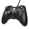Para Xbox 360 USB Wired Gamepad Suporte Win7 / 8/10 Sistema Controlar Joystick para Xbox360 Slim / Fat / E Console Game Controller Joypad