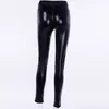 HEYJOE Leggings moda per le donne Punk Faux Pu Leather Sexy Push Up Pantaloni neri a vita alta Donna Autunno Inverno Pantaloni Leggins CJ1911109