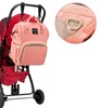 Momie Sac À Dos Grande Capacité Sacs À Couches Étanche En Plein Air Sac D'allaitement Voyage Nappy Sacs À Dos De Mode Sac À Main Bébé Soins 19 Couleurs DHW2468