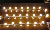 6m svart kabel 36bulbs med fjärrkontroller Driver E27 LED-stränglampor Modul Spot Light Club Bar Lampor Lampor Vattentät