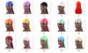 2019 New Fashion 15 selezione di colori Raso da uomo Durags Bandana Turbante Parrucche Uomo Silky Durag Copricapo Fascia Cappello da pirata Accessori per capelli