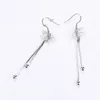 Korea Fashion Hollow Butterfly Dangle Drop Earrings Tassel Long Exaggeration Trendy Jewelry Classic Simple Gift WHE1498495869