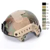 Équipement de plein air Tactique Rapide Airsoft Casque Paintabll Casque de Tir Protection de la Tête ABS IBH StyleNO01-021