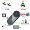 FreedConn TCOM-SC Bluetooth moto Interphone casque Interphone écran LCD avec Radio FM + écouteur souple