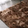 지역 깔개 카펫 바닥 폴리 에스테르 섬유 160x120cm 푹신한 양탄자 소파 장식 침실 홈 안티 스키드 따뜻한 거실 매트 털이 많은