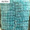 144PC2CM Multicolor Pianka Róża Sztuczne Kwiaty Bukiet DIY Home Dekoracje Ślubne Kwiat Bachelorette Party Fake Rose Flowers1