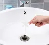 New Bathroom Shower Drain Wig Chain Cleaner Hair Clog Remover Blockage Wig Preventer Anti Blocking Cleaning Tools