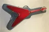 Shaped V flying V left hand electric guitar Burgundy body NEW6364363