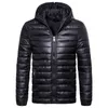 Mens Padded Bubble Hooded Coat Puffer Quilted Jacket Winter Warm Bomber Outwear