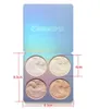 CmaaDu Shimmer Highlighter 4 kleuren Iluminador Face Glow Contouring Powder Palette Versterking Silhouet Fleuren Gemakkelijk te dragen M2117785