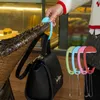Мини пластиковый пакет крюк Крюк креативная одежда кошелька вешалка пряжка устройства портативный стол стул стол Breim-Hook