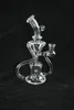 Glass hookah, gtl exquisite transparent oil drilling rig bong, smoking pipe, 14mm joint are welcome to order