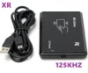 R20D 125KHz RFID 스마트 카드 리더 데스크탑 블랙 USB USB 근접 리더 태블릿 ID 카드 판독기 출력 ID FRIST 10Digitals 번호