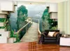 Gewohnheit jede mögliche Größe Foto moderne Tapeten für Wohnzimmer Berg 3D-Raum Hintergrund Wand