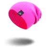 Unisex Inverno Lavorato A Maglia Cappelli Casual Hip Hop Skullies Beanie Uomo Donna Berretto Lavorato A Maglia Slouchy Skull Caps Outdoor Warm Cap