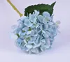 18 colori fiore di ortensia artificiale seta finta singolo tocco reale bouquet ortensie per centrotavola matrimonio festa a casa fiori decorativi