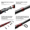 DONQL Spinning Fishing Rod Carbon Fiber Carp Feeder Casting Rod 1.8M-3.0M Travel Surf Fishing Equipment