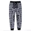 Hip Hop Women/men Jogger Pants&sweatshirt Paisley Graphic Bandana Tracksuit Sweatpants Hoody Cashew Floral Streewear S-XXL R24011