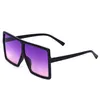 39 Цветов Обновлено Ins Мода Солнцезащитные очки Большие негабаритные Очки для женщин и Мужчин ПК Квадратная Рамка Металлическая петля оптом