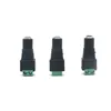 21x55mm DC Power File Plug Jack Adapter Connector Plug för CCTV LED -ljus6674088