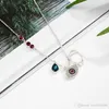 Zilveren oog van de duivel amulet hanger ketting Turkije blauwe ogen choker verklaring ketting dames meisje aanwezig met geschenkdoos2657675