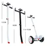 Guidon réglable blanc et noir avec support de téléphone pour mini-scooter Ninebot Mini Pro Segway Ninebot