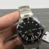 Homens assistem movimento automático 43mm 316L banda de aço safira homens cristal relógios de pulso 200m impermeável m026.430.22.051.00