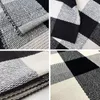 Carpets Promotion! Cotton Plaid Rugs, Check Rug,23.6Inch X35.4Inch,Checkered Outdoor Rug,Outdoor Doormat For Kitche1