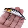 HENGJIA 70mm Angelköder 16pc Swimbait Angeln Elritze Kunststoff Fischerboot Tackle Minnow 7CM 8G Japan Haken