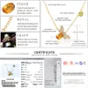 Lamoonbin 925 Sterling Silver Necklace Natural Citrine Gemstone Halsband 14K Real Gold Plated Chain Pendant Jewelry LMNI015 CX206203305