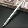Moderne Ontwerp Overvalue Handige Tech Tool Ballpoint Pen Schroevendraaier Ruler Spirit Niveau Multifunctionele Tool Fit voor Mens Gift 35 Stks