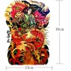 Tijdelijke Tattoos Mannen Vrouwen Sexy Body Art Sticker Grote Back Tattoo Jongens Waterdichte Fake Tattoo Verwijderbare Dragon Wolf Tiger