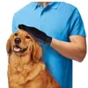Peluquería para mascotas Guante Cepillo Peine Perro Gato Suciedad Removedor de depilación Deshedding suave Promover la circulación sanguínea