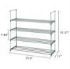 Free shipping US STOCK Wholesales 4 Tiers Shoe Rack Shoe Tower Shelf Storage Organizer For Bedroom/Entryway