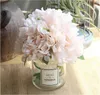 Peony Artificial Artificial Silk Flowers voor Woondecoratie Bruiloft Boeket voor Bruid Hoge Kwaliteit Fake Flower Faux Woonkamer