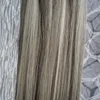 Nagel U-Spitze Haarverlängerungen 200S 100% Echt Remy Fusion Haarverlängerung 18"20"22"24" Gerade Keratin Kapseln Menschliches Fusionshaar