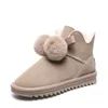 2020 nuovi bambini inverno scarpe da bambino in vera pelle stivali per bambini neonate ragazze Australia stivali da neve caldi in pelle bovina con pelliccia