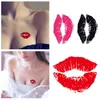 adesivo labbra Tatuaggi temporanei Art Transfers Kiss Lips Body Art Beauty Makeup Adesivi per tatuaggi temporanei impermeabili