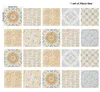 20 pièces robe le carrelage méditerranéen subventions bricolage liberté Joint fendu décoration Stickers muraux Dt060