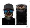 Motorcykelbiker Mask Face Shield Balaclava Mask Skull Face Masks Ghost Bandanas Cykling Ski Mascara Moto Motosiklet Mask GB1556