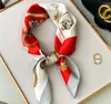 Fashion spring and autumn new 70*70 imitation silk small square scarf female multi-functional decorative scarf hair tie bag belt