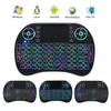 2.4 GHz Mini Teclado Sem Fio com Touchpad Mouse, LED Retroiluminado, Bateria Recarregável para Smart TV Android Box Notebook Tablet PC