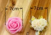 Nowe Sztuczne Kwiaty Dekoracje Ślubne Bridal Hand Flower Druhny Siostry Siostry Nadgarstek Forsage Foam Rose Simulation Fake Flowers XD20210