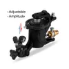 ATOMUS Blue black Plastic Rotary Tattoo Machine adjustable Liner and Shader double Clip Cord Heavy Rotary Machine for Tattoo Supply