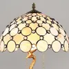 Dimmable estilo europeu quarto quarto de cabeceira luzes tiffany shell lâmpada de pássaro personalidade americana design novo projeto de mesa de patente