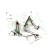 HENGJIA nuovo metallo Jigging Bait hard Piombo file di pesca con esca da pesca con amo triplo 6 # gancio 14g 7cm