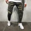 جينز هومبر 2019 كلة الغمد جديد roupas جيب كبيرة pantalones vaqueros hombre التمويه جان تمتد جينز للرجال