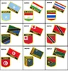 Somalië Tazjikistan Thailand Tanzania Tonga Trinidad-Tobago Tunesië Turkmenistan Vanuatu Borduurwerk Ijzer op Patches Badgesaint Lucia