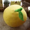 Simulation Fruit Pillow Apple Pear Banana Lemon Strawberry Pear Cute Plush Toy Fruit cushion for Kids Gift Room Decoration DY50657